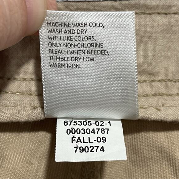 Y2K Old Navy Womens Mid Rise Khaki Shorts Size 6 2009 Granola Girl Summer Retro - Picture 8 of 8